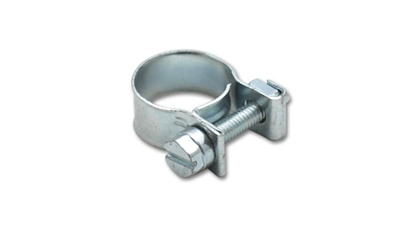 Vibrant Inj Style Mini Hose Clamps 16-18mm clamping range Pack of 10 Zinc Plated Mild Steel