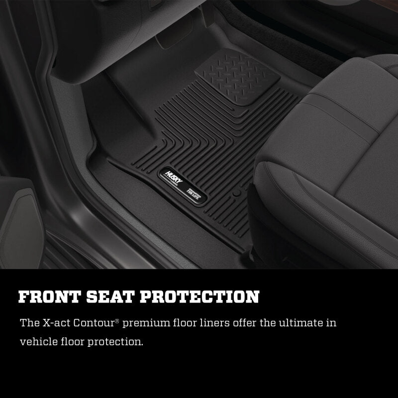 Husky Liners 2020 Kia Telluride X-Act Contour Front Black Floor Liners